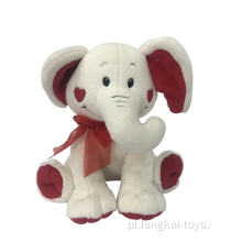 Plush Elephant Valentine `s Day